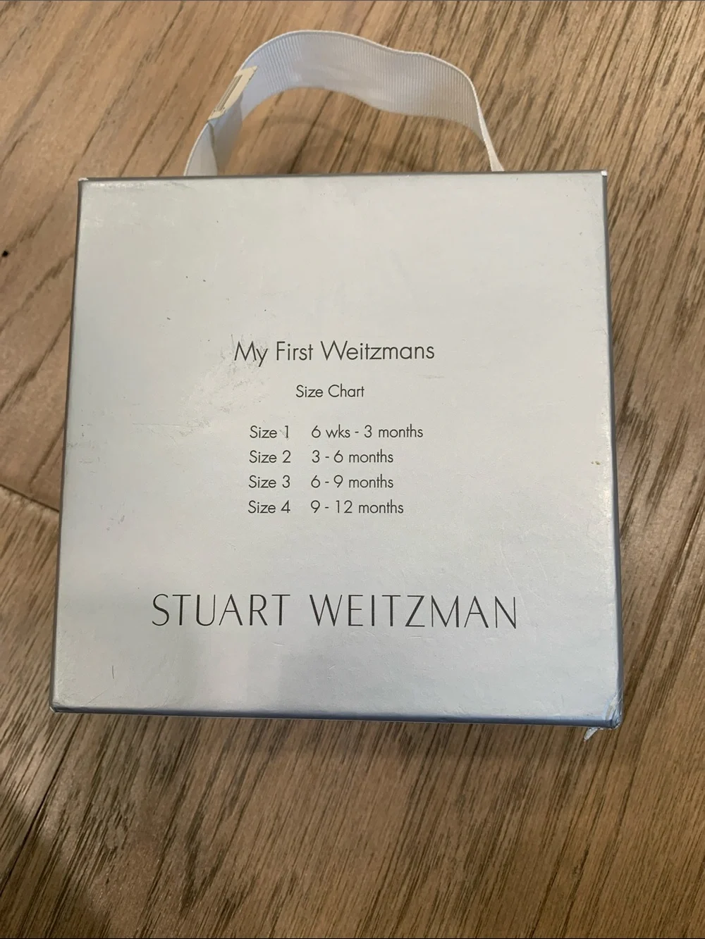 NWT My First Stuart Weitzman Baby Crib Shoe Size 4 Black Velvet Loafer
